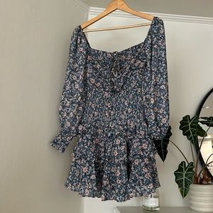 Astr the label Marietta floral mini dress